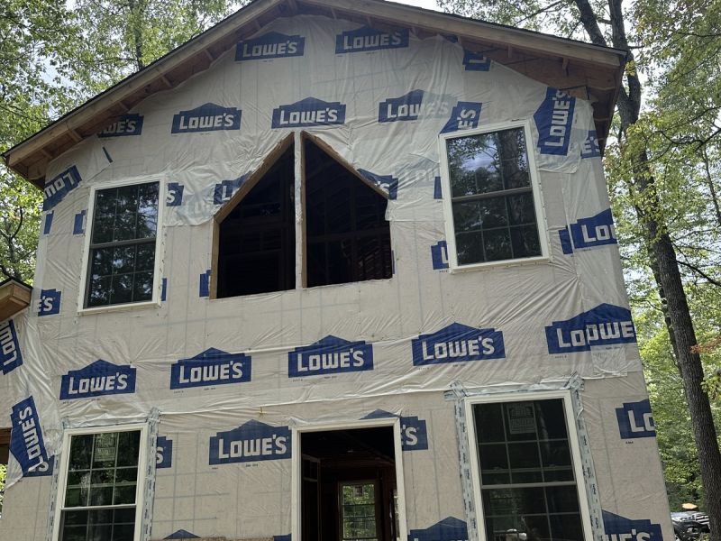 exterior painting services in winchester house under renovation